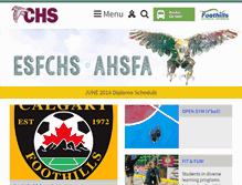 Tablet Screenshot of fchs.fsd38.ab.ca